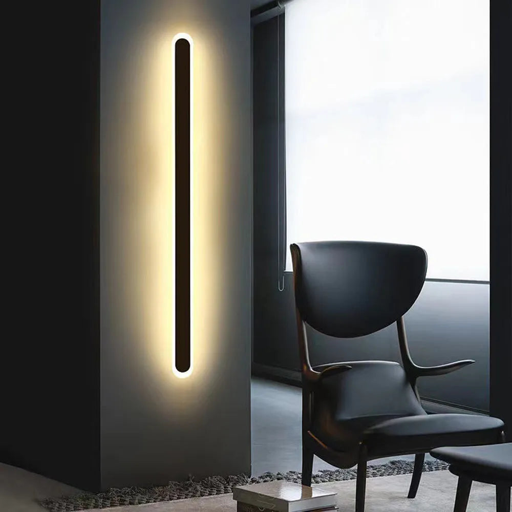 Modern waterproof LED wall light