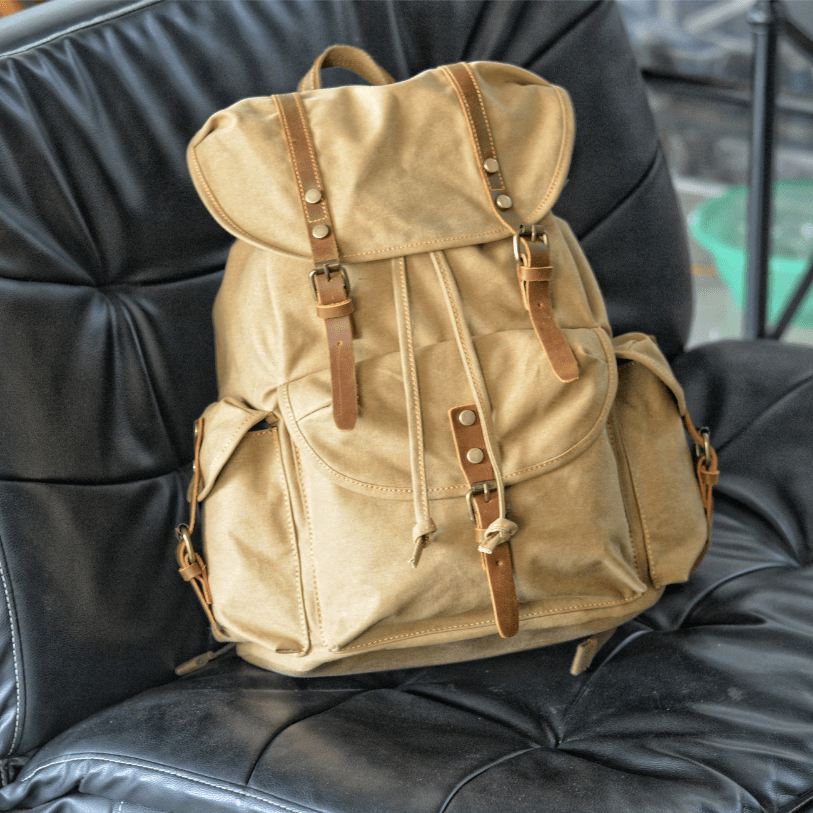 WessPack | Sac à dos militaire en toile | Robuste et fiable | Sac à dos