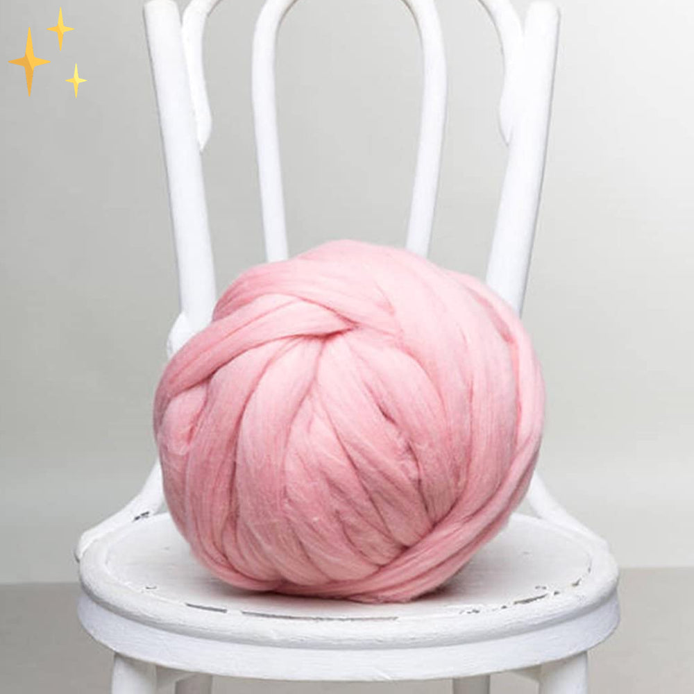 WinterWarm Wool Knitting Kit - Cozy and comfortable