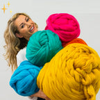 WinterWarm Wool Knitting Kit - Cozy and comfortable