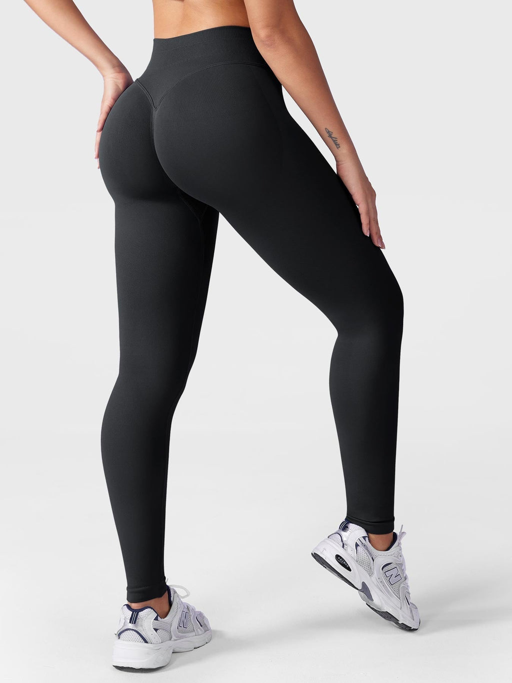Leggings sculptants sans coutures – Coupe haute intensité et tissu évacuant l'humidité