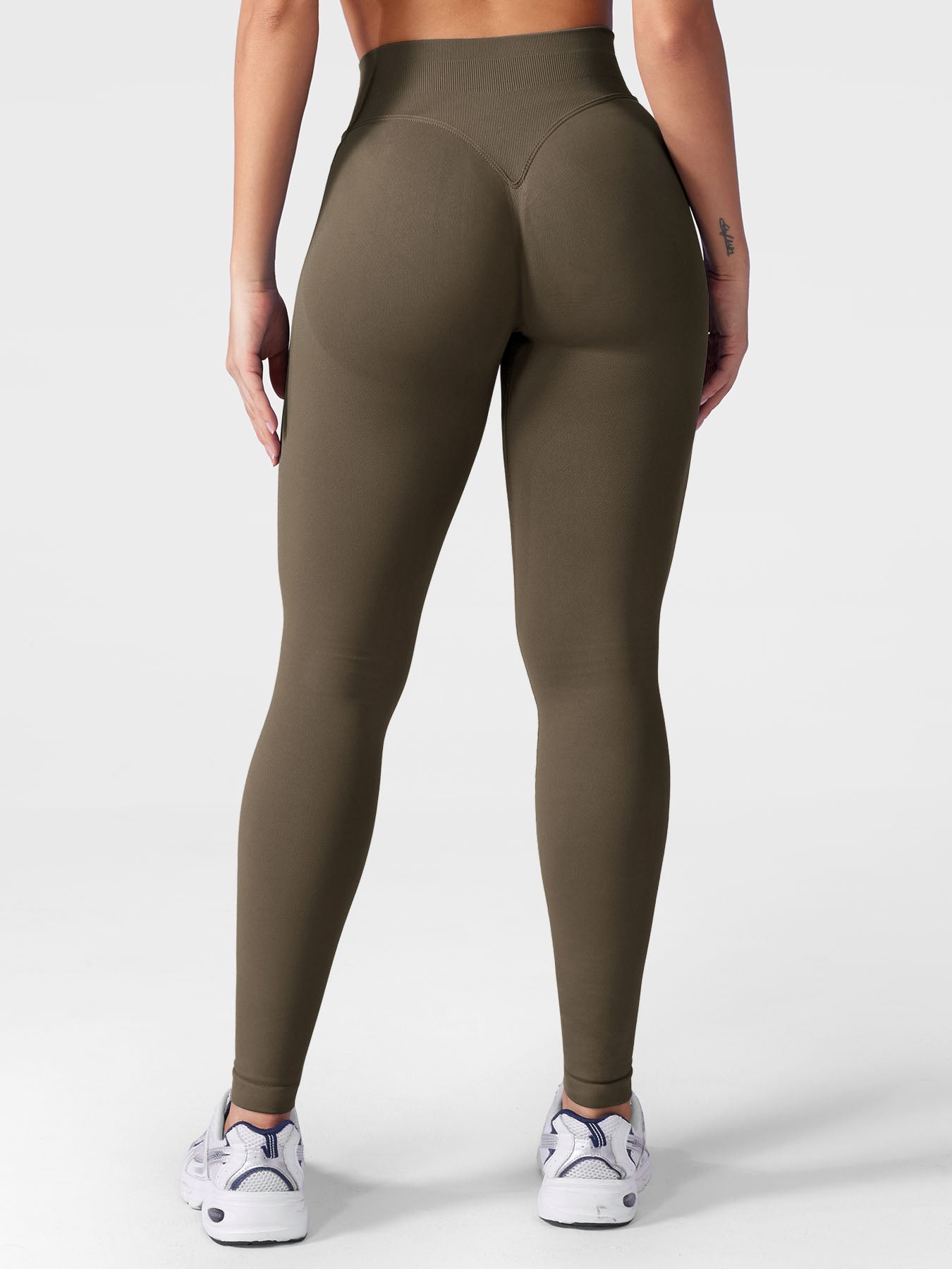 Leggings sculptants sans coutures – Coupe haute intensité et tissu évacuant l'humidité