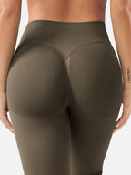 Leggings sculptants sans coutures – Coupe haute intensité et tissu évacuant l'humidité