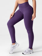 Leggings sculptants sans coutures – Coupe haute intensité et tissu évacuant l'humidité