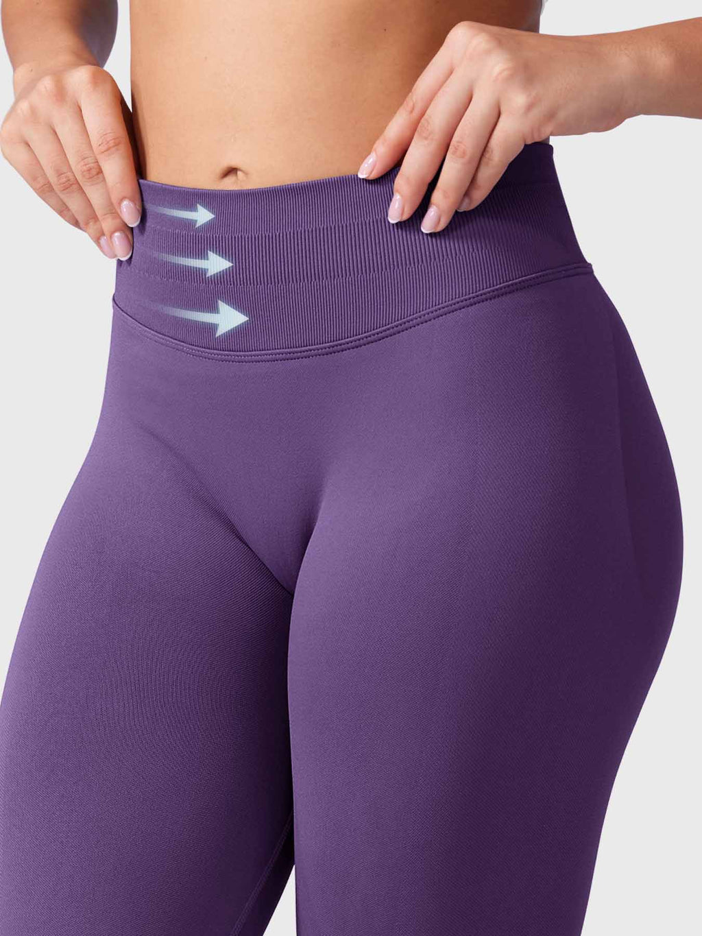 Leggings sculptants sans coutures – Coupe haute intensité et tissu évacuant l'humidité
