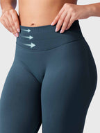 Leggings sculptants sans coutures – Coupe haute intensité et tissu évacuant l'humidité