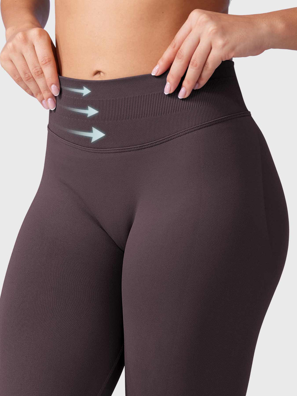Leggings sculptants sans coutures – Coupe haute intensité et tissu évacuant l'humidité