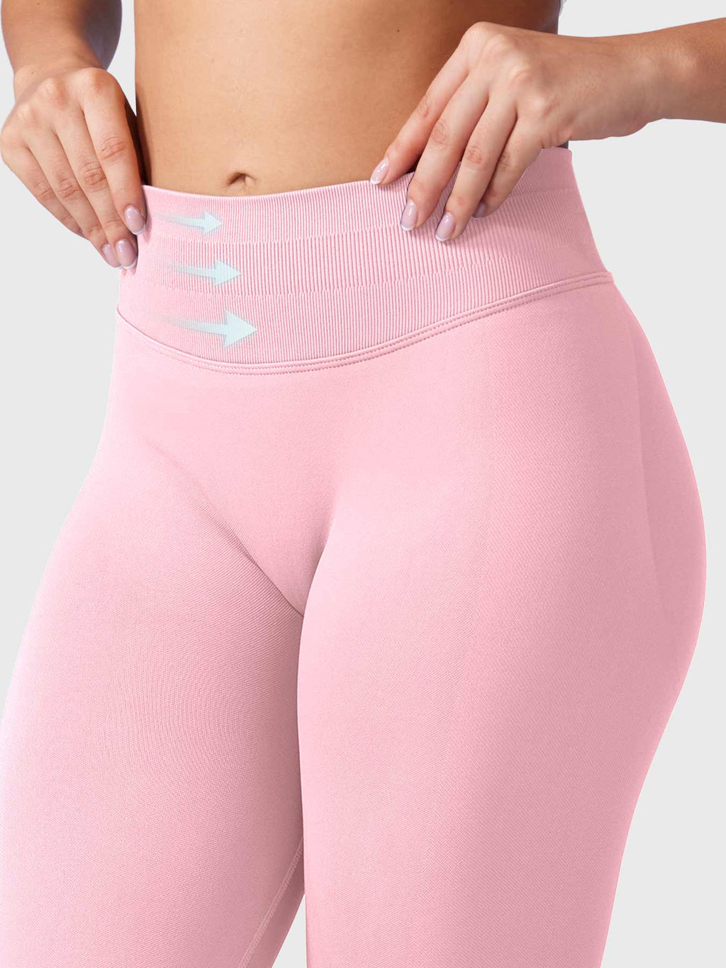 Leggings sculptants sans coutures – Coupe haute intensité et tissu évacuant l'humidité