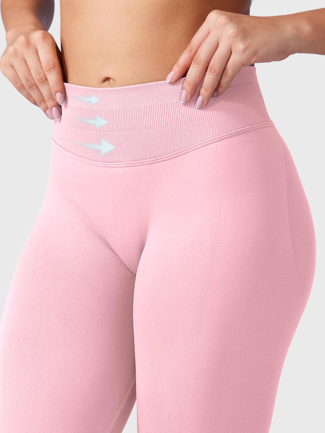 Leggings sculptants sans coutures – Coupe haute intensité et tissu évacuant l'humidité