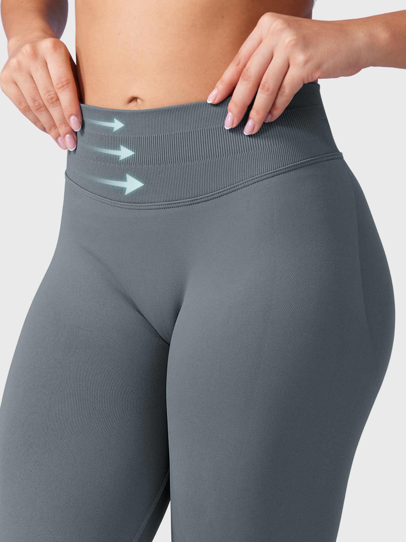 Leggings sculptants sans coutures – Coupe haute intensité et tissu évacuant l'humidité