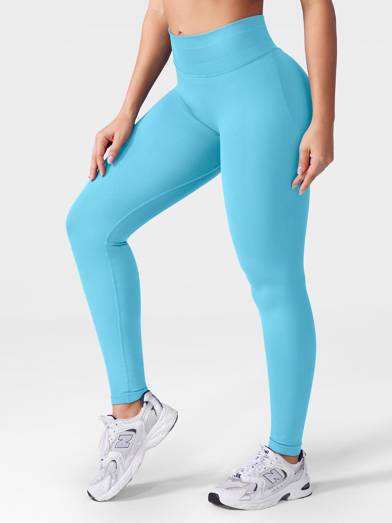 Leggings sculptants sans coutures – Coupe haute intensité et tissu évacuant l'humidité