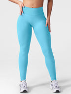 Leggings sculptants sans coutures – Coupe haute intensité et tissu évacuant l'humidité