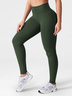 Leggings sculptants sans coutures – Coupe haute intensité et tissu évacuant l'humidité