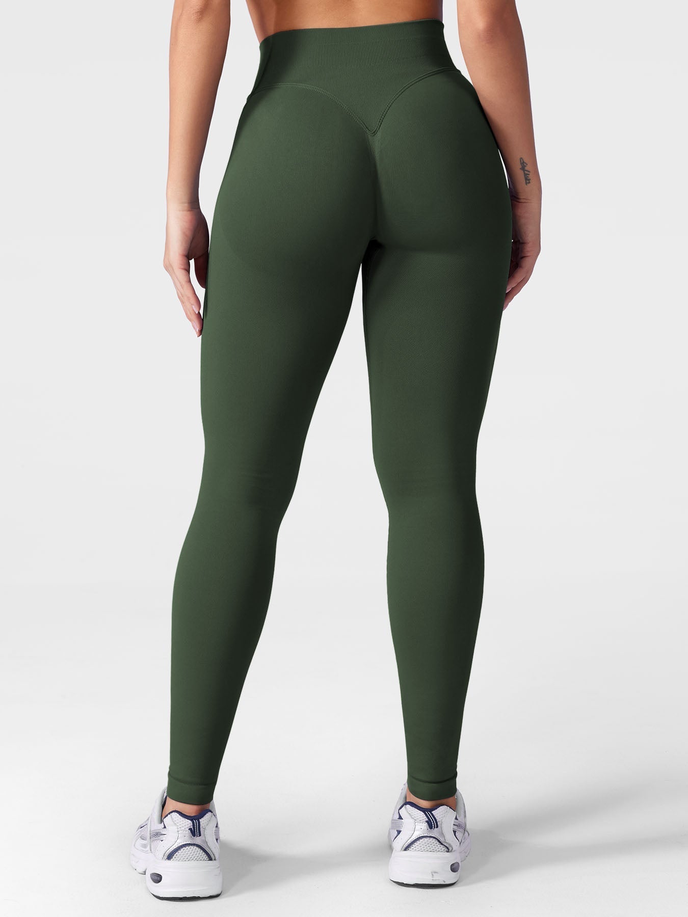 Leggings sculptants sans coutures – Coupe haute intensité et tissu évacuant l'humidité