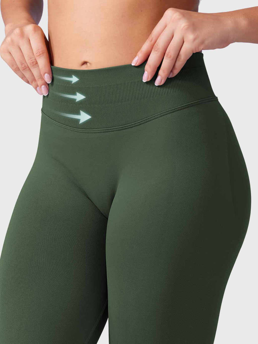 Leggings sculptants sans coutures – Coupe haute intensité et tissu évacuant l'humidité