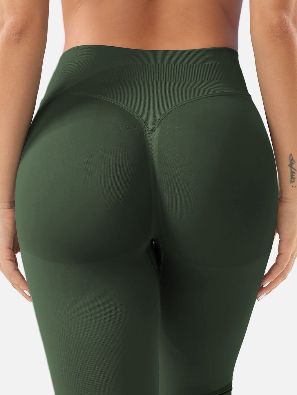Leggings sculptants sans coutures – Coupe haute intensité et tissu évacuant l'humidité